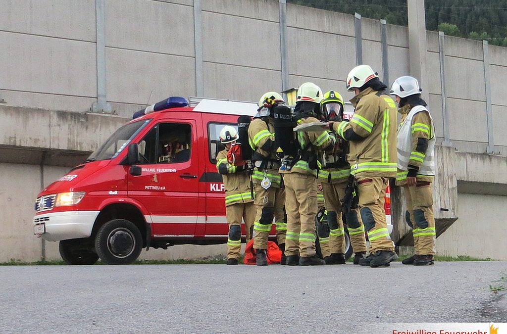 Atemschutz Teilabschnittsübung in St.Jakob