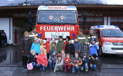 Volkschule Pettneu auf Besuch