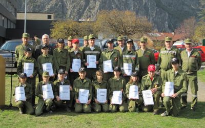 Wissenstest der Jugend in Zams