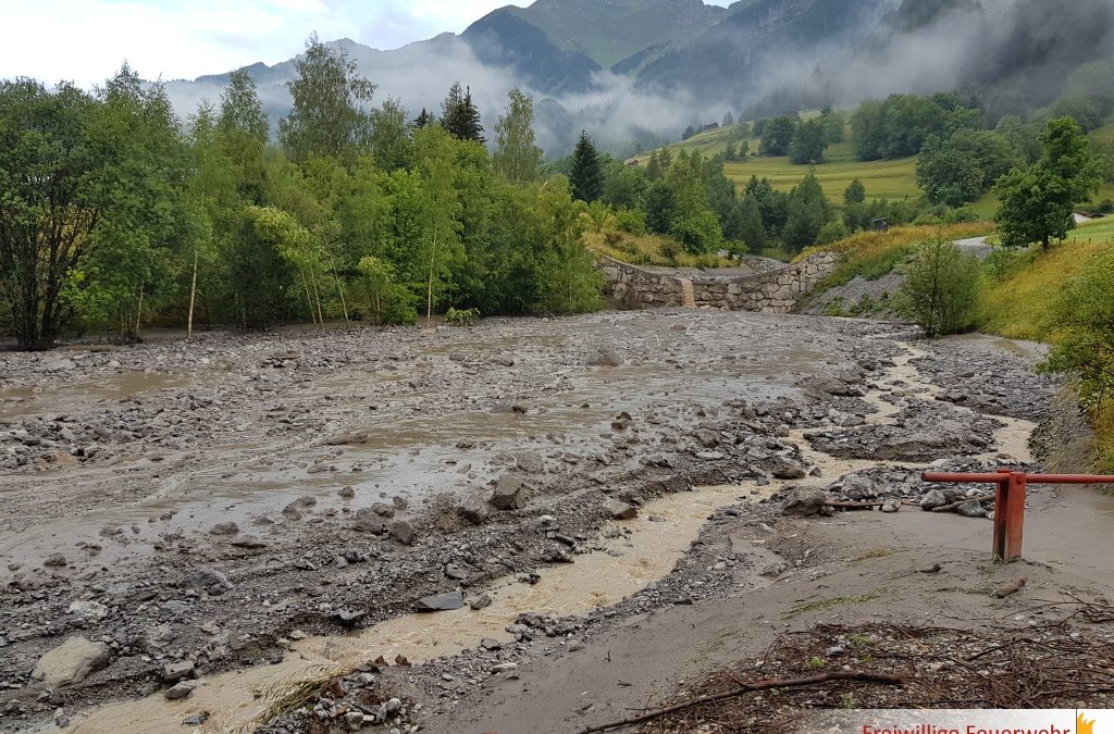 Murenabgang Gridlontobel und Zeinsbach