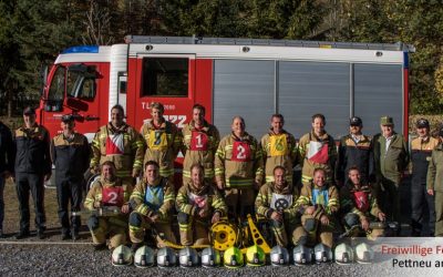 Feuerwehr Pettneu besteht Technische Leistungsprüfung Form A in Gold