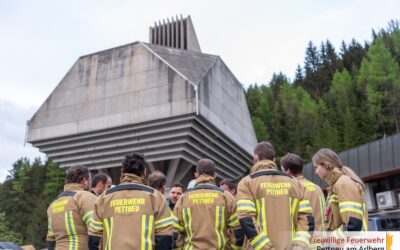 Baustellenbesichtigung im Arlbergtunnel