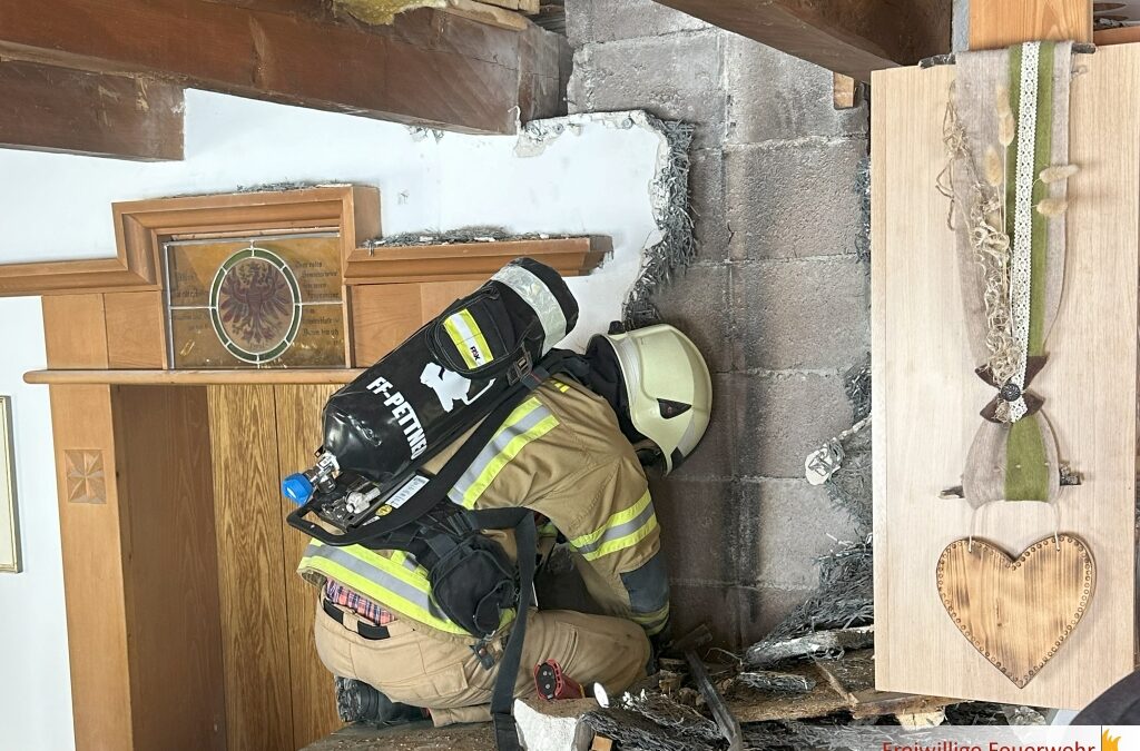 Brand auf der Edmund-Graf-Hütte (2375 m)