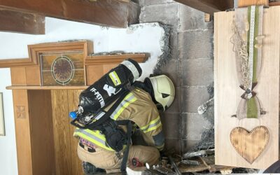 Brand auf der Edmund-Graf-Hütte (2375 m)